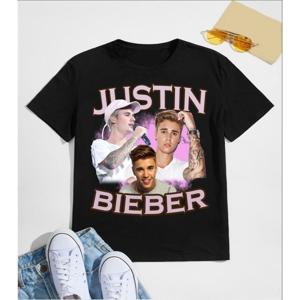 Justin Beiber Retro 90s Vintage Bootleg Tee, Justin Beiber Gift Shirt